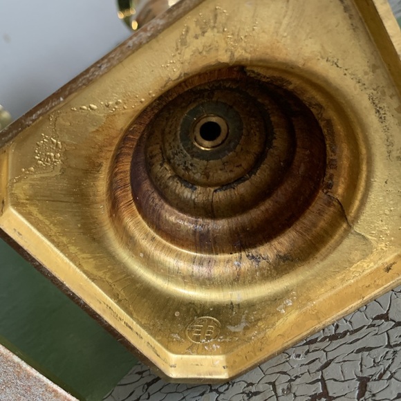 Baldwin Polished Brass Beehive Candle Holders Pair of Forged in America 9-3/4” - Picture 5 of 9